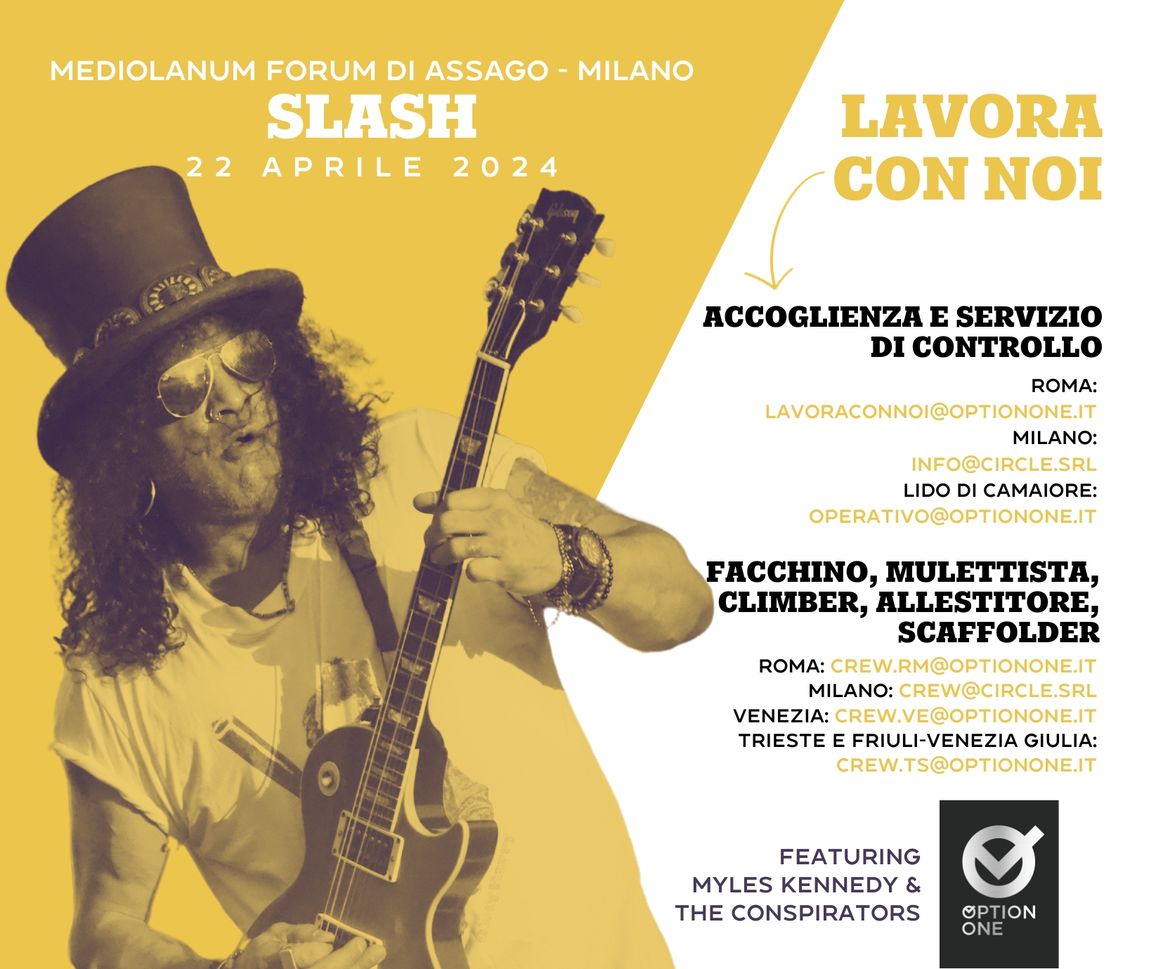 Scopri di più sull'articolo Slash / Mediolanum Forum di Assago / Milano