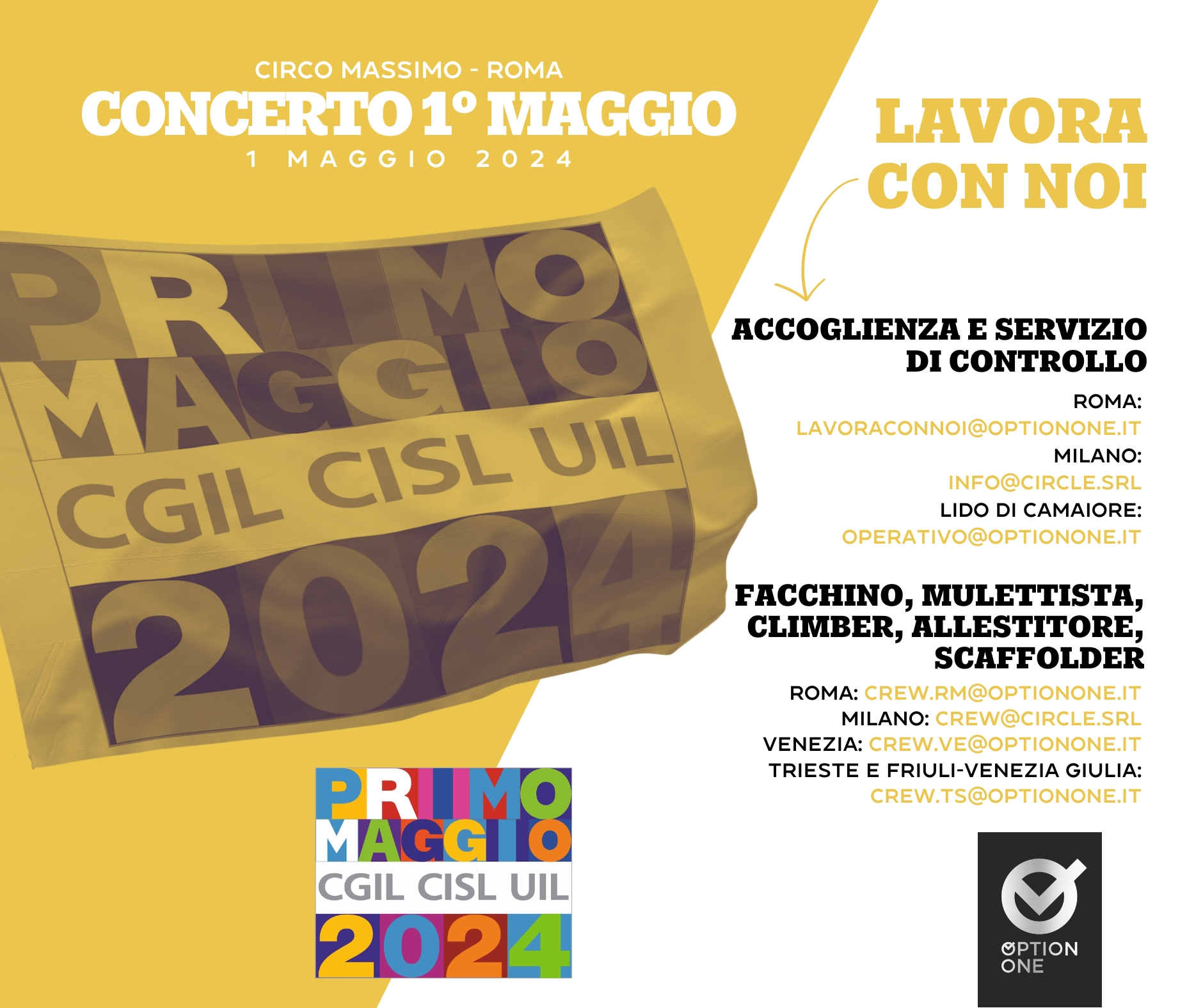Read more about the article Concerto 1° Maggio / Circo Massimo, Rome