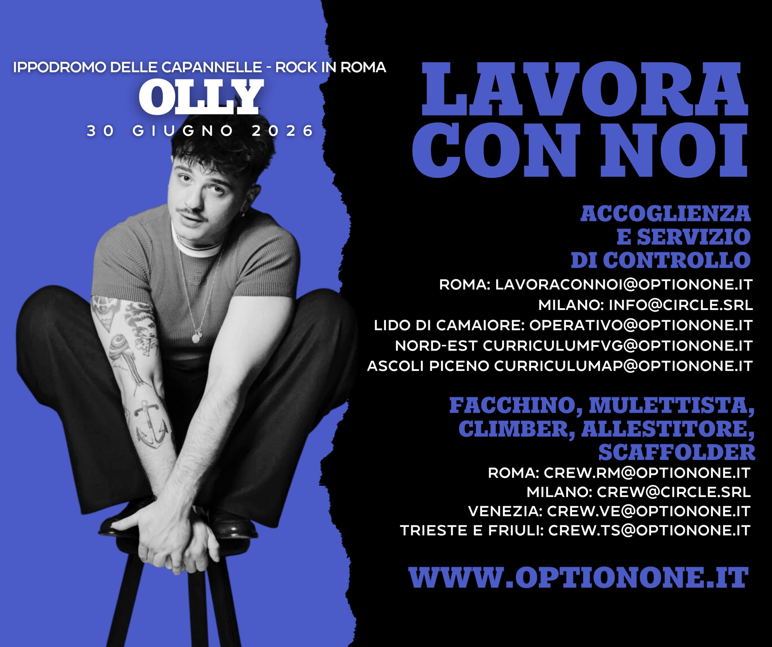 Scopri di più sull'articolo 🔥 OLLY – GRAN FINALE TOUR | ROCK IN ROMA 2026 ⚡