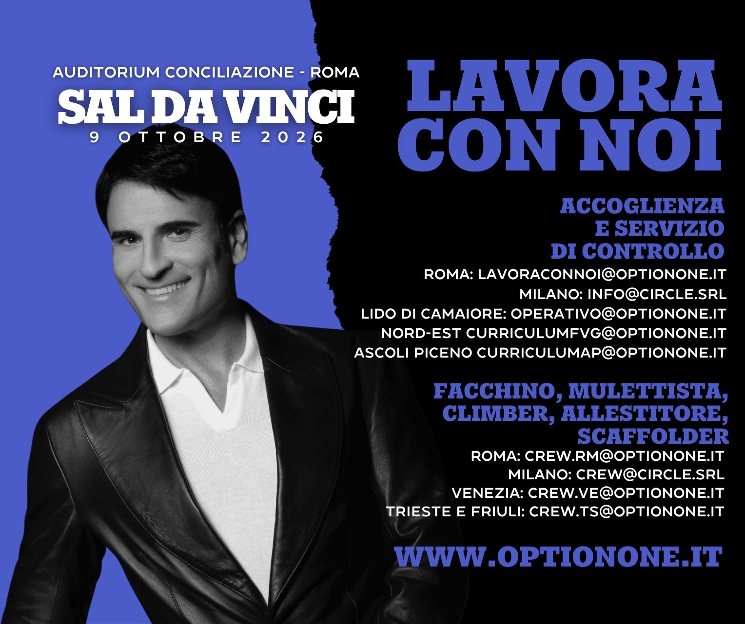 Scopri di più sull'articolo Sal Da Vinci. Roma. 9 Ottobre