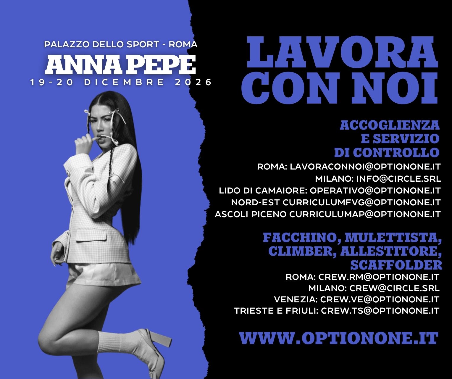 Read more about the article Anna Pepe, Roma, Palazzo dello Sport