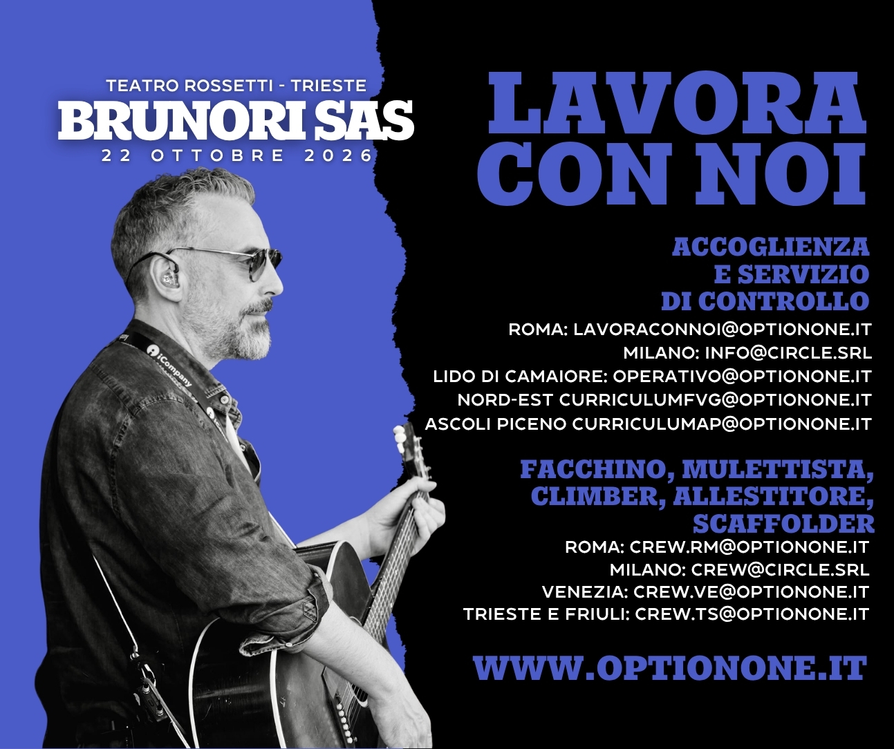 Read more about the article Brunori Sas arrives at Teatro Rossetti